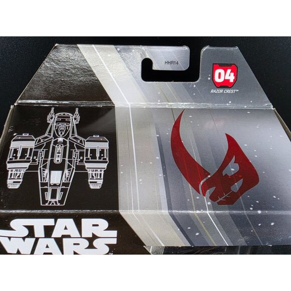Star Wars The Mandalorian Razor Crest Vehicle Playset Collectible Ship - Picture 3 of 7
